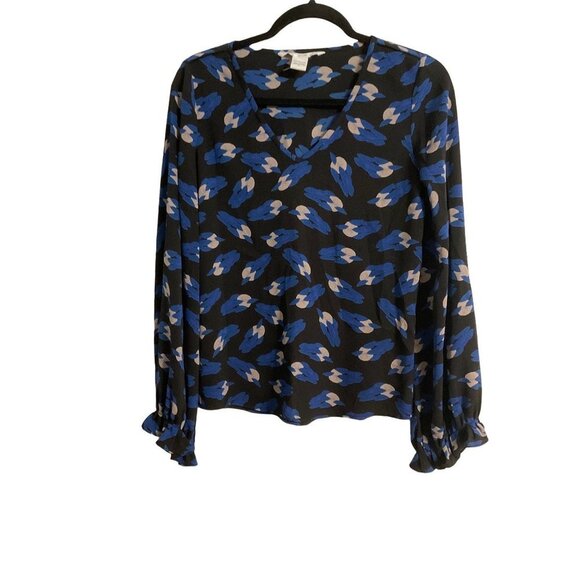 Diane Von Furstenberg Tops - DIANE VON FURSTENBERG Silk Printed Top sz .2